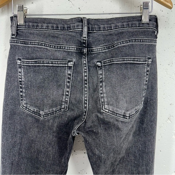 Everlane Women's size 28 Washed Black Mid Rise Ankle Stretch Jeans - Picture 7 of 14